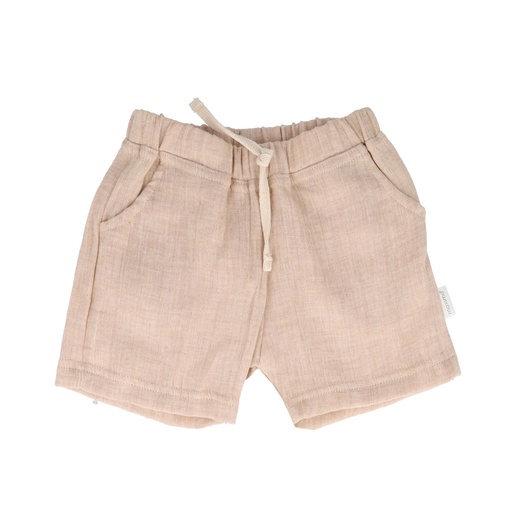 Maximo | Short Boys Muslin Beigemeliert 