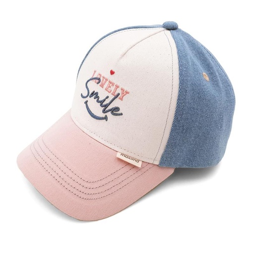 [579765] Maximo | Pet Girls Lovely Smile Velcro Sluiting Blue Fog/Champignon M49-51