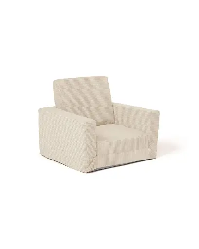 [579785] Kids Concept | Kinderzetel Opklapbaar Offwhite 44x42x38cm