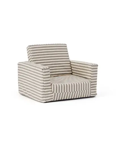 [579786] Kids Concept | Kinderzetel Opklapbaar Gestreept 44x42x38cm