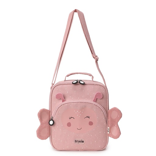 [579982] Trixie | Lunchtas Mrs. Butterfly Isothermisch Roze 22x7x26cm