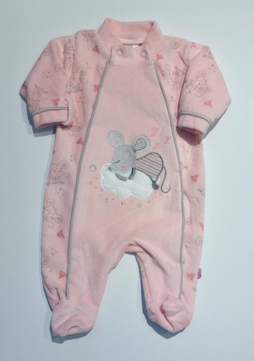 Picco Mini | Pyjama Muis AOP Roze