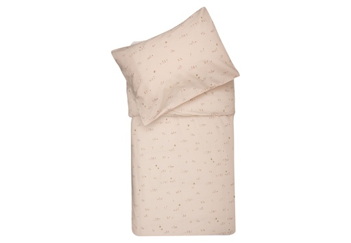 [580064] Jollein | Donsovertrek Pretty Picnic met Sloop Roze 100x140cm