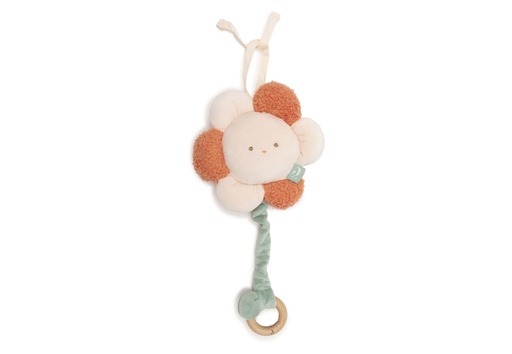 [580219] Jollein | Muziektrekker Pretty Picnic Flower Ecru/Rood/Groen