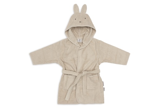 [580256]  Jollein | Badjas Miffy Warm Sand Badstof Zand 1-2Y