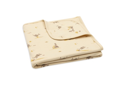 [580292] Jollein | Deken Kangaroots Jersey Wieg 75x100cm