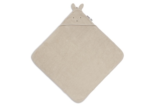 [580302] Jollein | Badcape Miffy Warm Sand Badstof Zand 75x75cm 