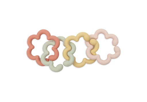 [580317] Jollein | Educatief Speelgoed Flowers Ringen Siliconen 