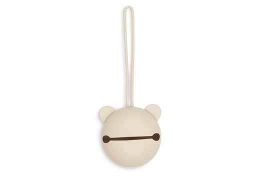 [580324] Jollein | Fopspeenhouder Sand Ecru Ø7cm