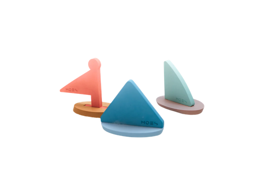 [580374] Moes Play | Badspeelgoed 3 Floating Boats 