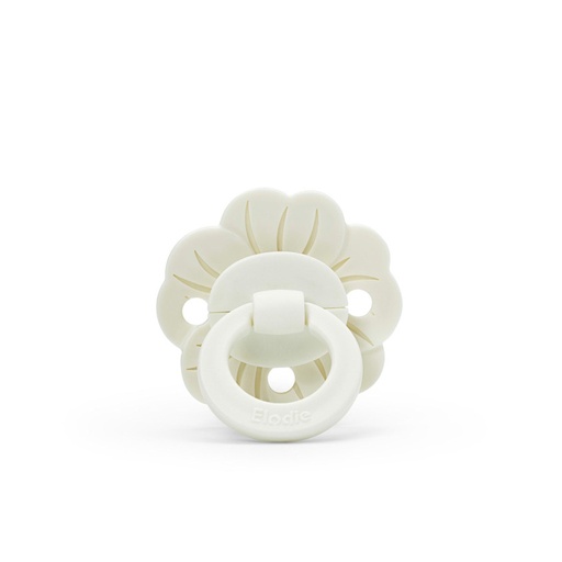 [580394] Elodie | Fopspeen Binky Bloom Latex Vanilla White +3m
