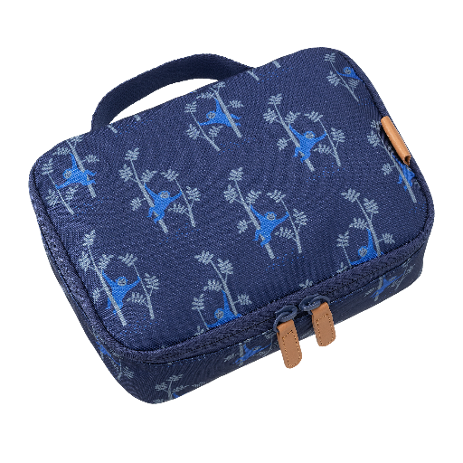 [580609] Fresk | Koeltas Monkey Blauw 24×15×7cm