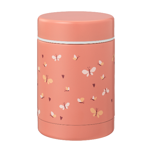 [580611] Fresk | Thermos Butterfly Nordic Food Jar Roze 300ml