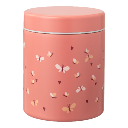 [580613] Fresk | Thermos Butterfly Nordic Food Jar Roze 500ml