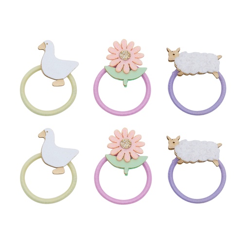 [580668] Mimi & Lula | Haarelastiek Farmyard Mini Ponies 6-pack