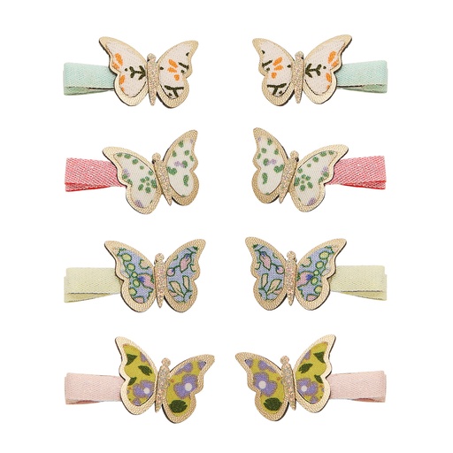 [580683] Mimi & Lula | Haarspeld Floral Butterfly Mini Clips 8-pack