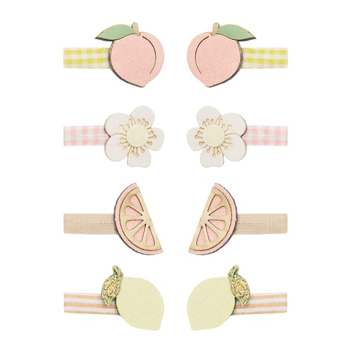 [580700] Mimi & Lula | Haarspeld Peachy Citrus Mini Clips 8-pack