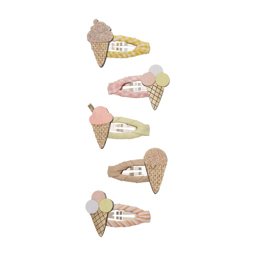 [580702] Mimi & Lula | Haarspeld Ice Cream Mini Clic Clacs 5-pack