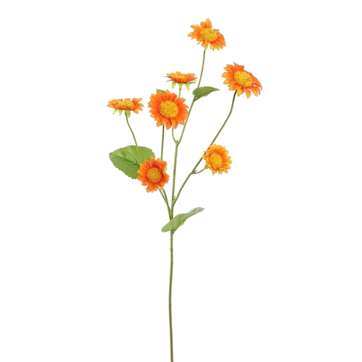 [580740] Jasaco | Sierbloem Mini Sunflower Orange 60cm