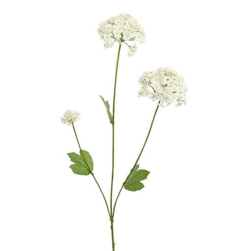 [580744] Jasaco | Sierbloem Snowball Cream 70cm