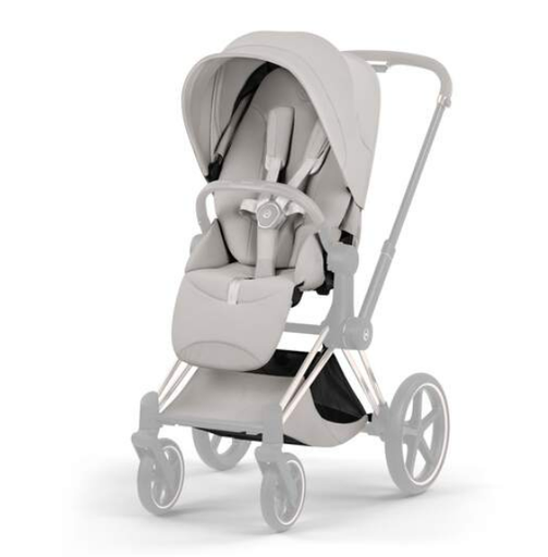[580780] Cybex | Bekleding Inzet vr Wandelwagen Priam Style Seat Pack City Grey/Light Grey  New