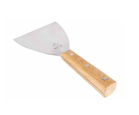 [581014] White Fire | Spatel Eiken Handvat
