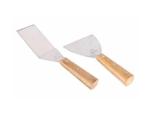 [581021] White Fire | Spatelset Eiken Handvat 2-pack