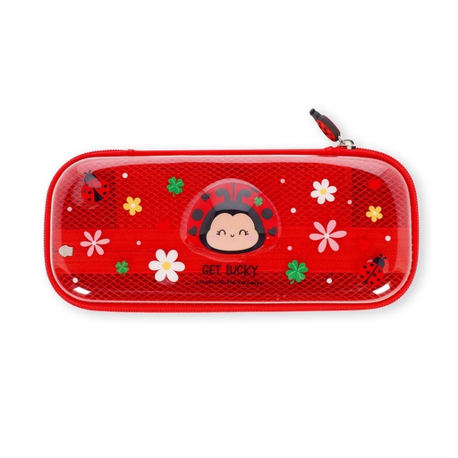 [581054] Legami | Pennenzak Ladybug WonderWow Transparent  