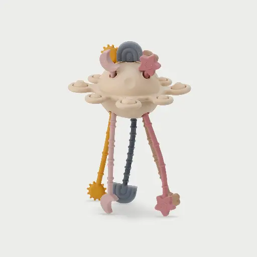 [581165] Tickit | Sensorisch Speelgoed Silisoft Zip Trek Speelgoed Aarde