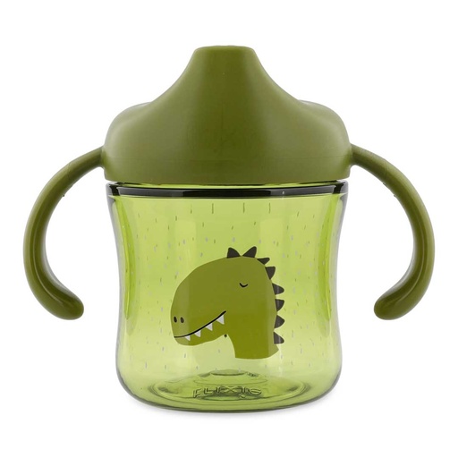 [581183] Trixie | Drinkbeker Mr. Dino Sippy Cup met Handvat en Drinktuit Groen