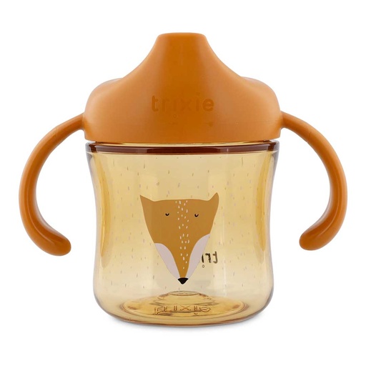 [581184] Trixie | Drinkbeker Mr. Fox Sippy Cup met Handvat en Drinktuit Oranje