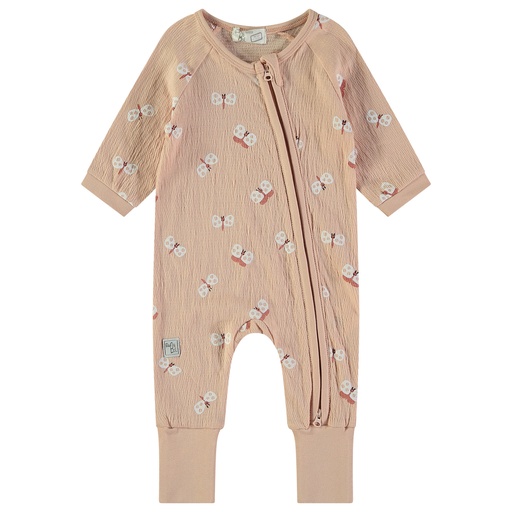 Babybol | Kruippak Girls Longsleeve Salmon