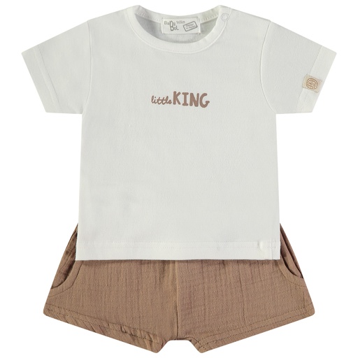 Babybol | Outfit Boys Brown 2-delig