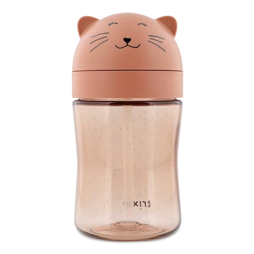[581347] Trixie | Drinkbeker Mrs. Cat met Rietje Roze