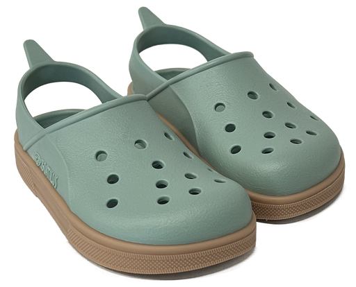 Boatilus | Sandalen Cloggy Pastel Green/Beige