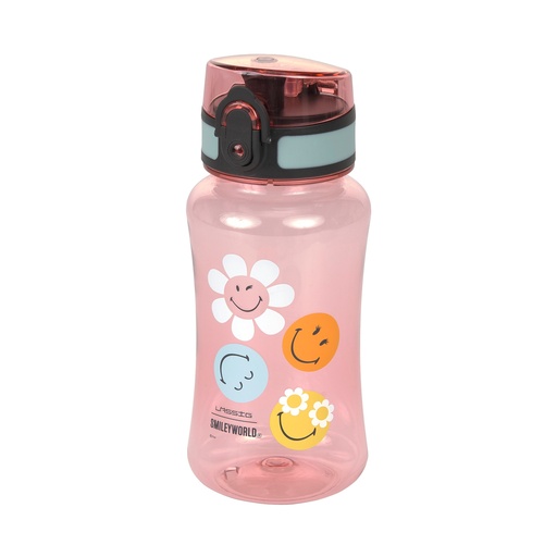 [581410] Laessig | Drinkfles SmileyWorld® Dusty Rose