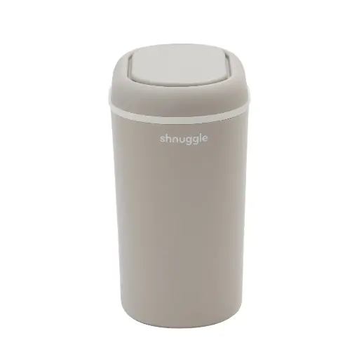 [581437] Shnuggle | Luieremmer Nappy Bin Taupe 36x25x43cm