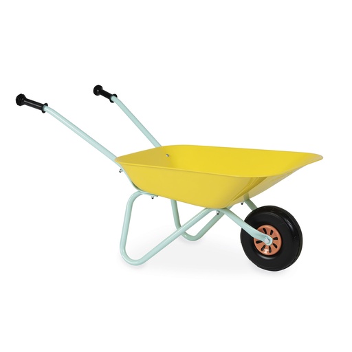 [581481] Janod | Kruiwagen Geel 76,5x38x34,5 cm