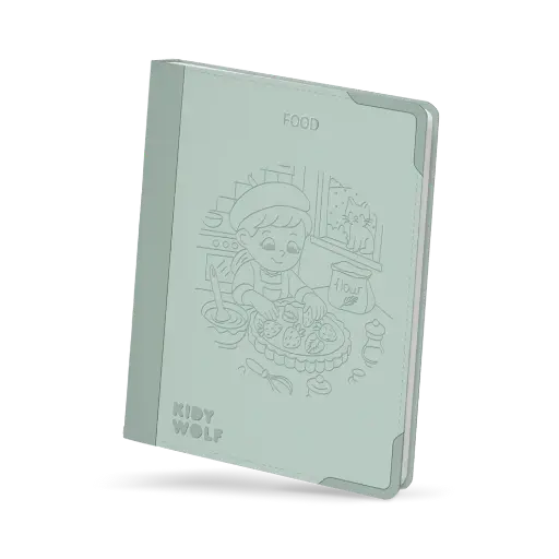 [581713] Kidywolf | Tekentablet Kidydraw Pad Food Around The World 6Y+