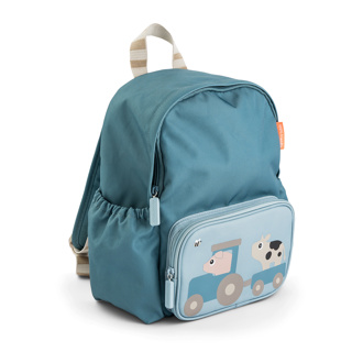 [581721] Done by Deer | Rugzak Backpack Tiny Farm Blue 27x16x32cm