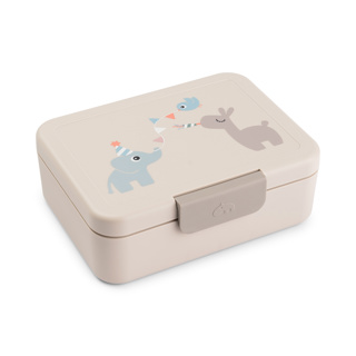 [581723] Done by Deer | Brooddoos Celebration Lunchbox Sand 17,5x14x6,5cm