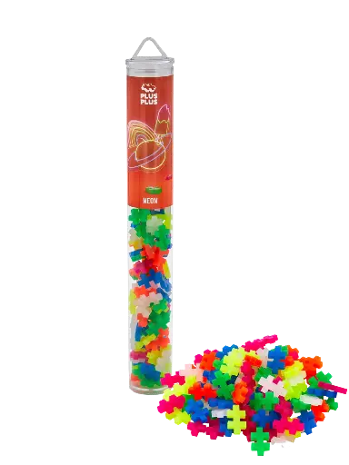 [581738] PlusPlus | Educatief Speelgoed Neon Bouwstukjes Kleurenmix 100-delig