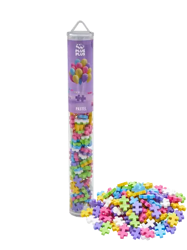 [581739] Plus-Plus | Educatief Speelgoed Pastel Bouwstukjes Kleurenmix 100-delig