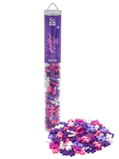 [581740] PlusPlus | Educatief Speelgoed Glitter Bouwstukjes Kleurenmix 100-delig