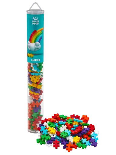 [581742] PlusPlus | Educatief Speelgoed Regenboog Bouwstukjes Kleurenmix 100-delig