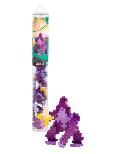 [581746] Plus-Plus | Educatief Speelgoed Gorilla Bouwstukjes 100-delig