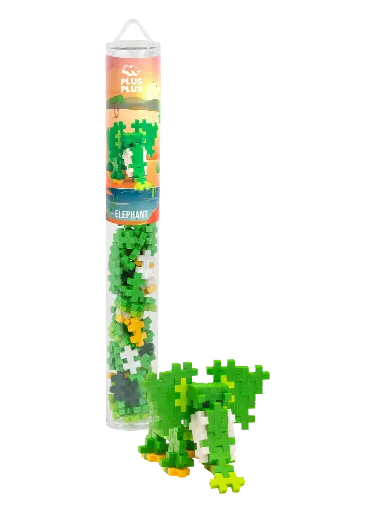 [581747] Plus-Plus | Educatief Speelgoed Elephant Bouwstukjes 100-delig