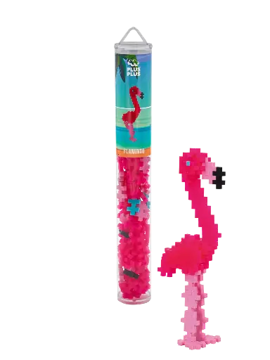 [581749] Plus-Plus | Educatief Speelgoed Flamingo Bouwstukjes 100-delig