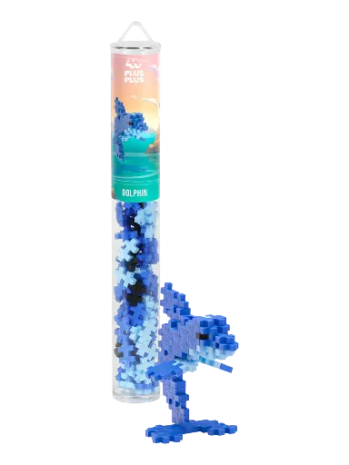 [581758] PlusPlus | Educatief Speelgoed Dolfijn Bouwstukjes 100-delig