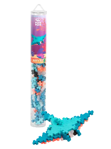 [581759] PlusPlus | Educatief Speelgoed Manta Ray Bouwstukjes 100-delig